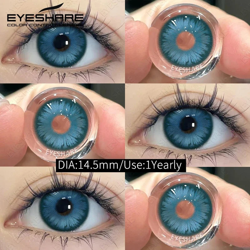 Halloween White Colored Contact Lenses Cosplay Crazy Red Contact Lenses Black Anime Eye Lenses White Beauty Makeup Lens