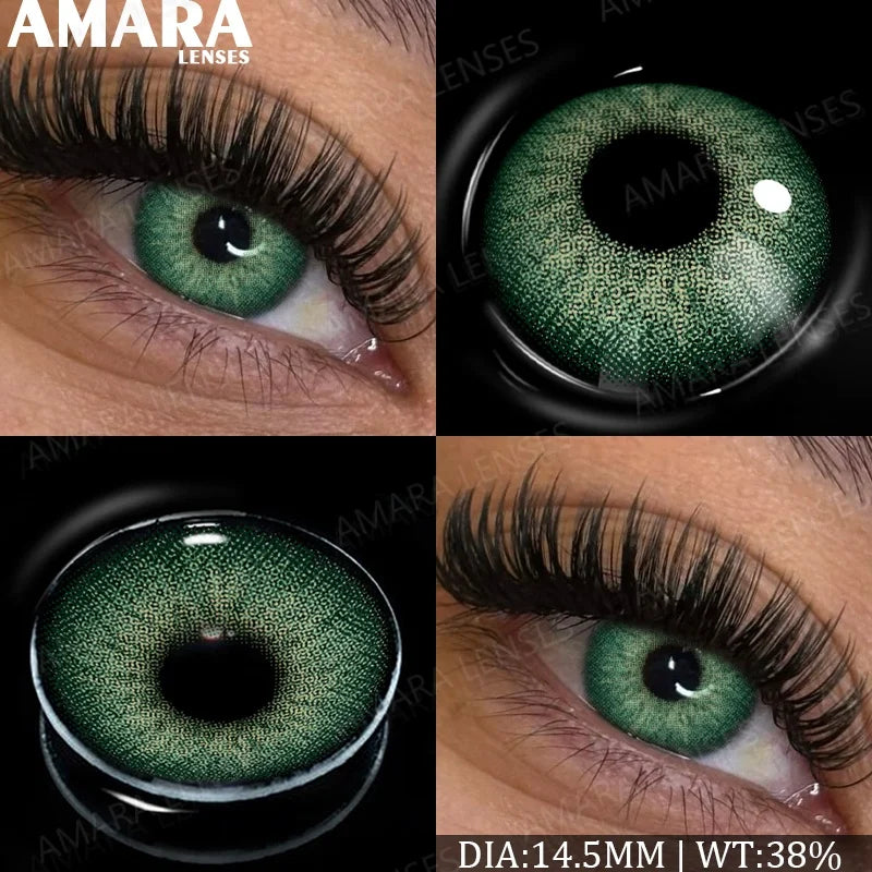 Fashion Colored Contact Lenses Natural Brown Eye Lens Gray Contact Eye Lenses Blue Lenses Contacts for Dark Eyes