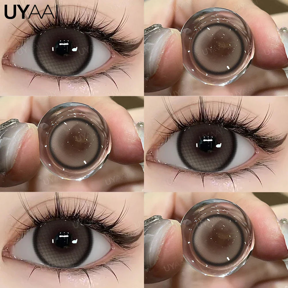 Colored Contact Beauty Blue Contacts Big Eyes Black Lens Makeup Green Lens Natural Brown Eye Lenses Cosmetics Red lens