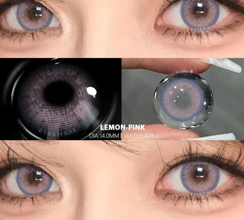 1pair/2pcs Colored Contact Lenses for Eyes Natural Green Lenses Blue Contact Lens Gray Contacts High Quality Lenses