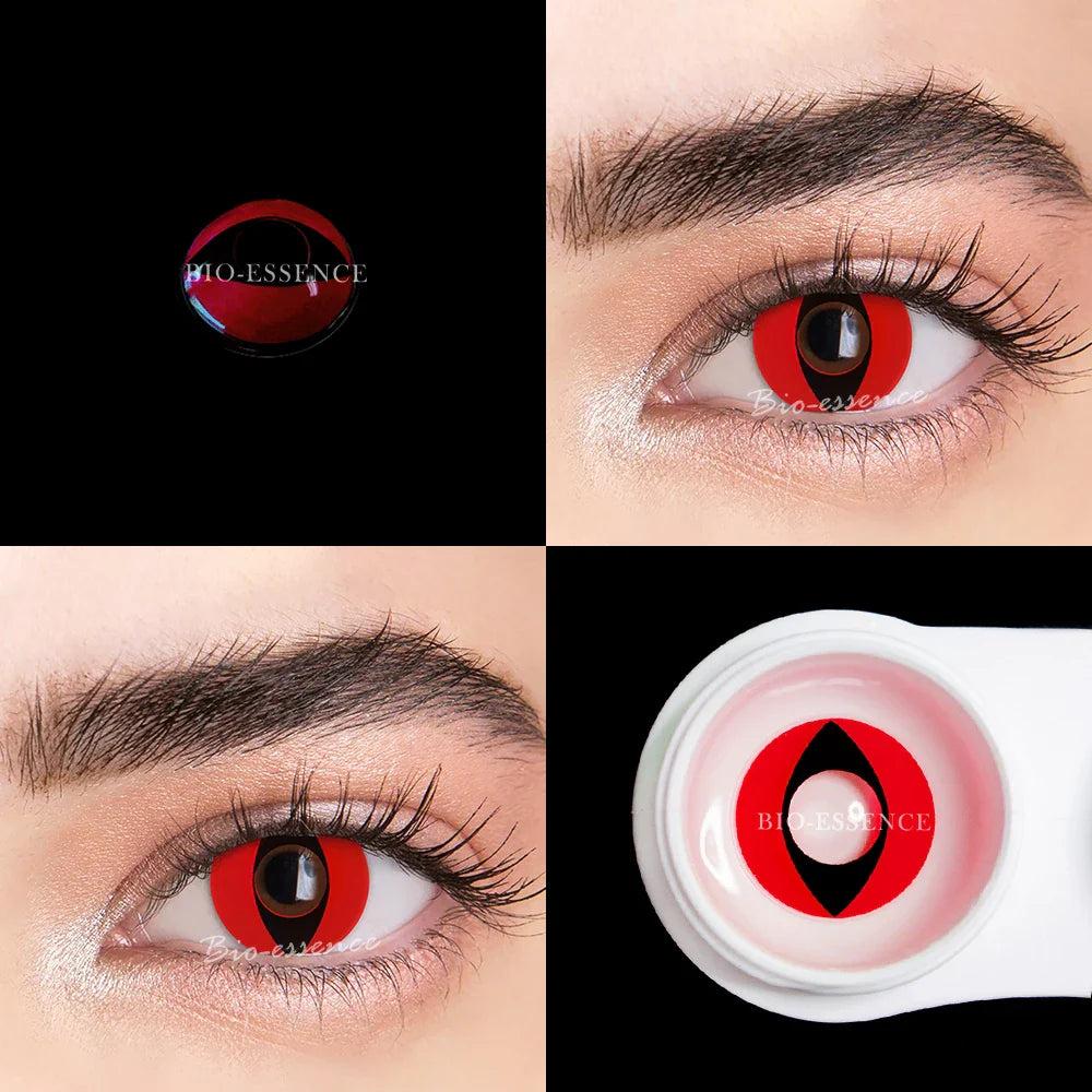 1 Pair Cosplay Contact Lenses for Eyes Halloween Cat Eye Contacts Anime Accessories Snake Eye Lenses Lizard Lenses
