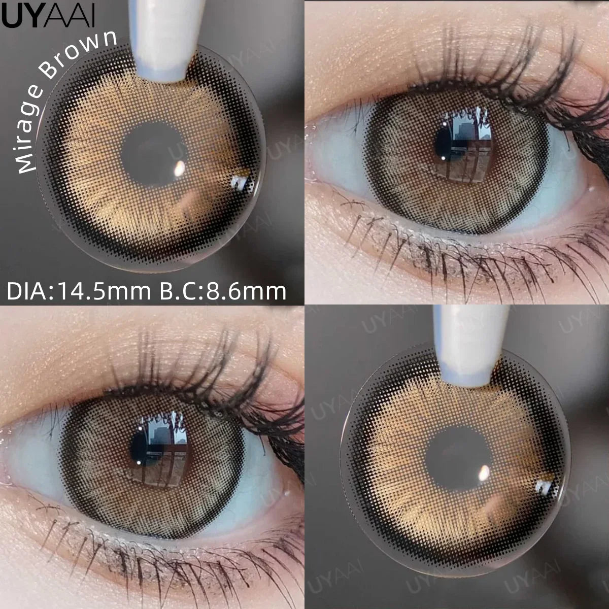 1 Pair Cleopatra Pupils Lens Yearly  For Eyes Blue Green Contact LensNatural Len Colorcon High Quality Lense