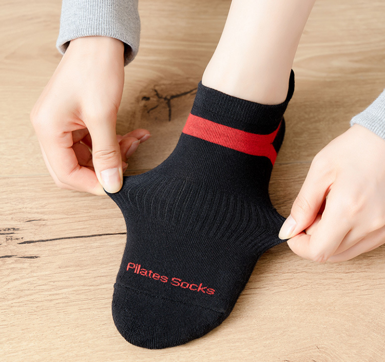 Ankle Uniex Anti-Slip Grip Socks 5 Pairs/Pack