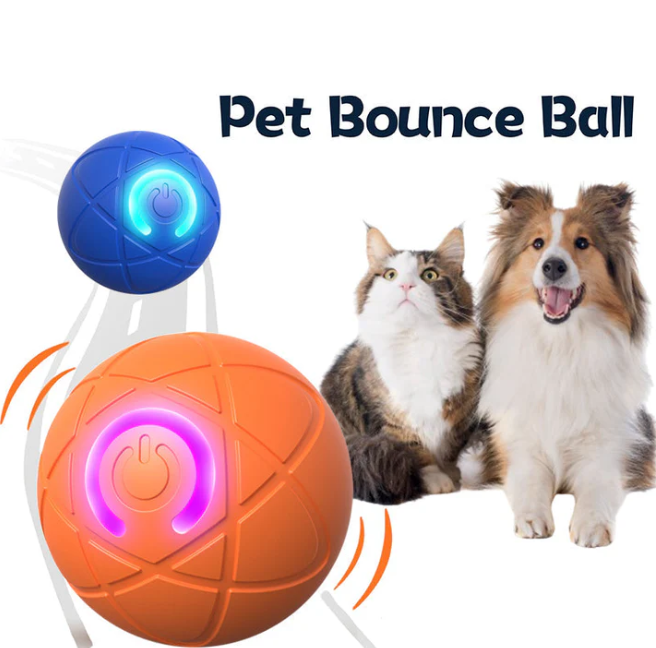 The PowerBounce Pet Ball - Endless Playtime, Rechargeable Fun + 50% OFF
