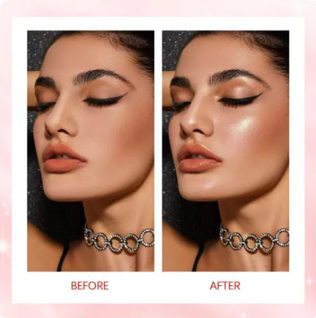 The AuraDust Highlighter - Dazzle Every Room, Instant Glow, and Effortless Powder + 50% OFF