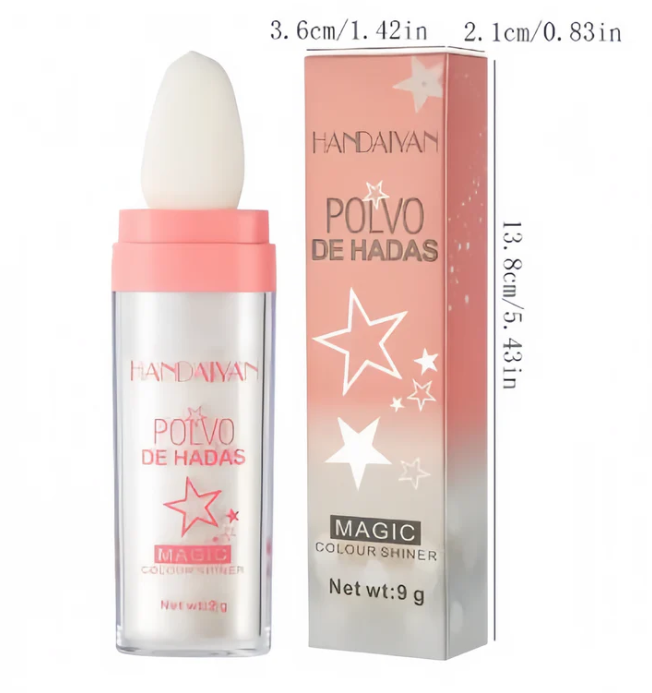 The AuraDust Highlighter - Dazzle Every Room, Instant Glow, and Effortless Powder + 50% OFF