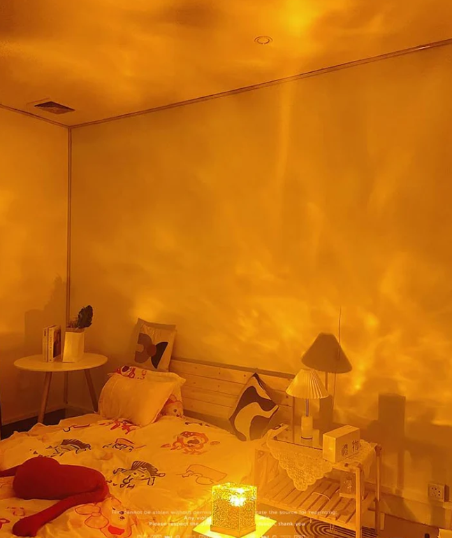 The Livorawell Cube - Water Ripple Projection and Customizable Ambiance + 50% OFF