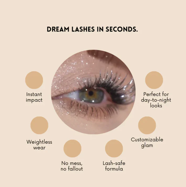 Sparkle Lash Topper - Instantly Add Dazzling Glitter to Any Look + 50% OFF