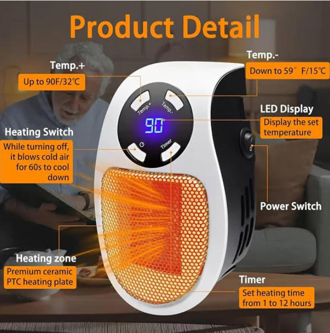 EcoWarm Pro - Instant Heat, Zero-Waste Comfort + 50% OFF