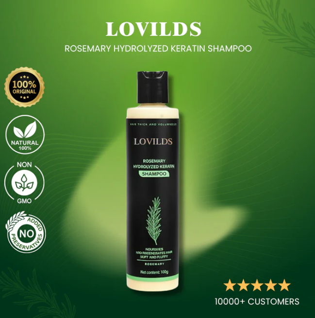 LOVILDS Rosemary Keratin ¨C Grow Thicker, Fuller Hair ¨C 50% OFF