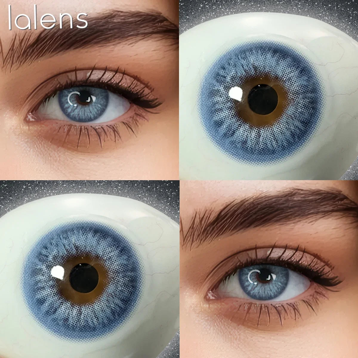 14.5mm Marsala Brown Colored Contact Lenses Yearly Disposable Soft Cosmetic Lens for Daily Dating Eye Beauty Contacts