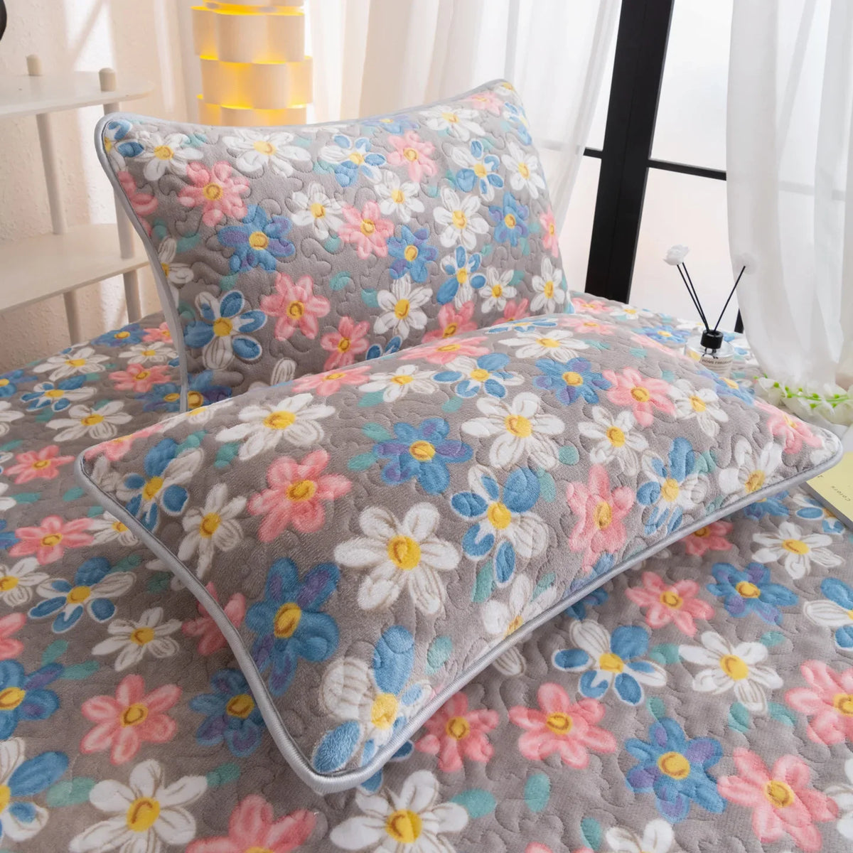 Quilted Cotton Milk Velvet Pillow case Household 48x74cm Pillow Core Inner Liner Protective Cover Thicken Envelope Pillowcase