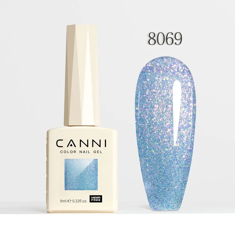Gel Nail Polish Glitter Diamond Sparkle Color Collection Gorgeous Color HEMA FREE Soak Off UV LED Semi Permanent AurorGel