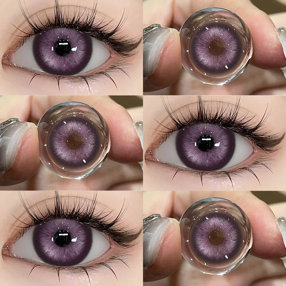 Colored Contact Beauty Blue Contacts Big Eyes Black Lens Makeup Green Lens Natural Brown Eye Lenses Cosmetics Red lens