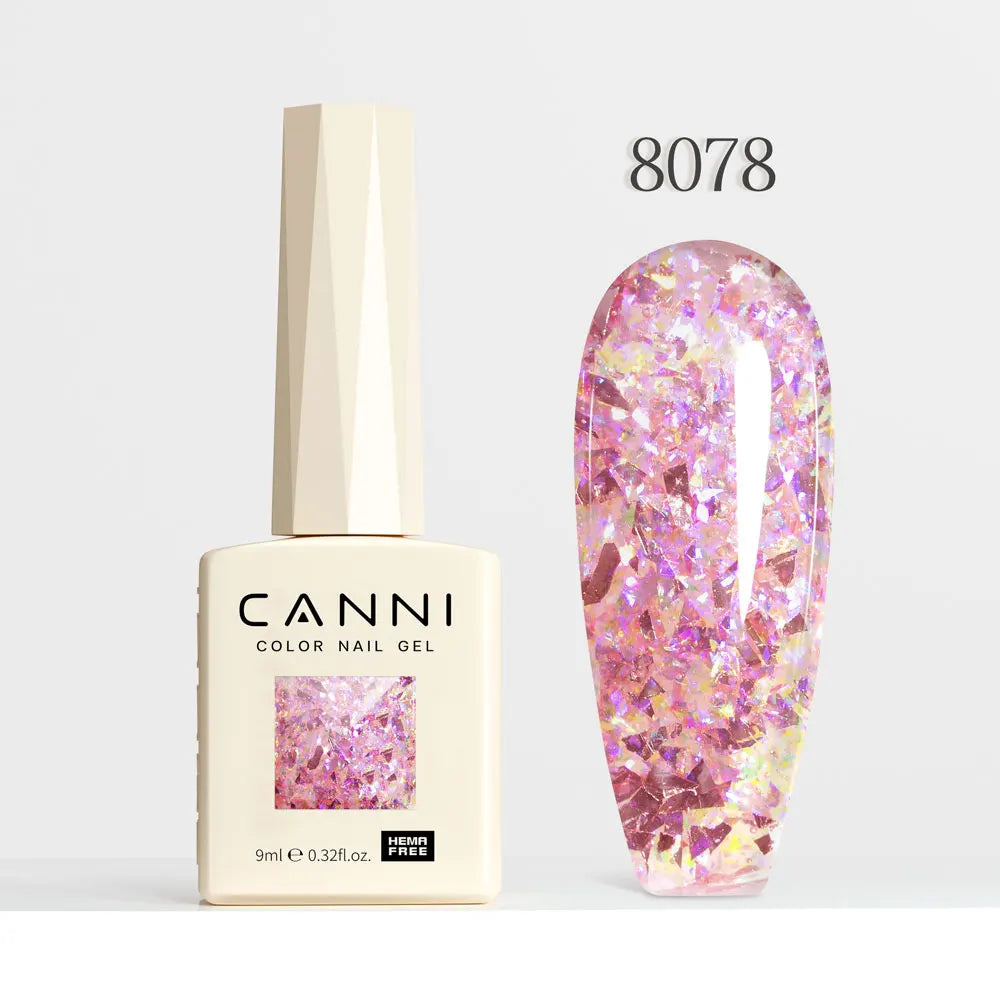 Gel Nail Polish Glitter Diamond Sparkle Color Collection Gorgeous Color HEMA FREE Soak Off UV LED Semi Permanent AurorGel