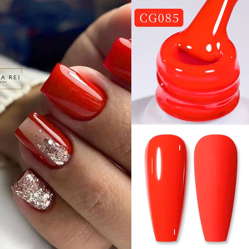 10ml Purple Red Series Gel Nail Polish Winter Dark Purple Nail Art Varnish Semi Permanent Soak Off UV LED Gel