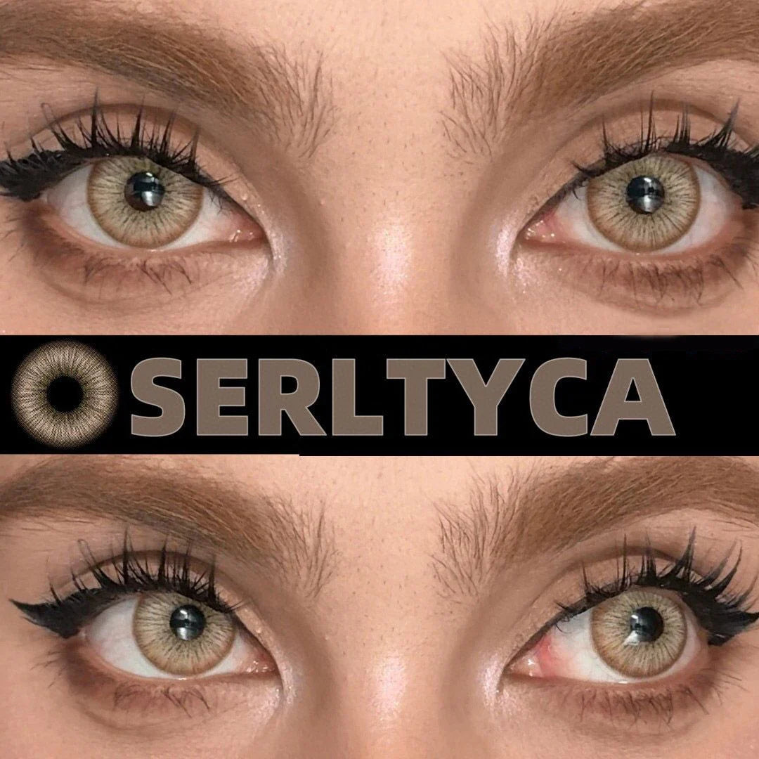 1pair Blue Green Gray Brown Color Contact Lenses Newyork Circle Lens 14.5mm
