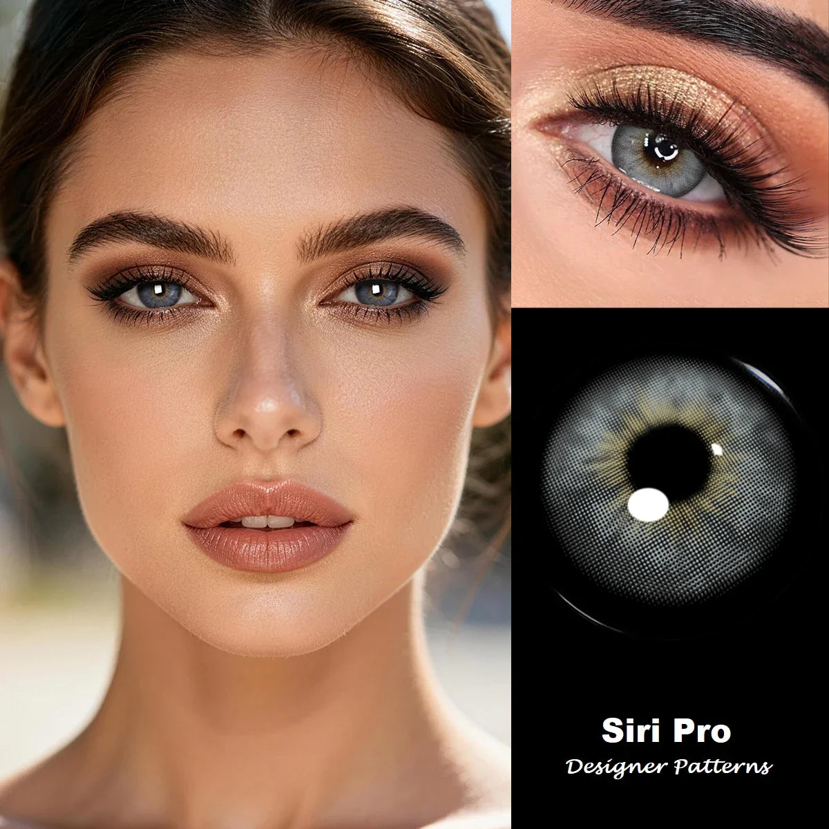 14.2mm Prescription Colored Eye Contacts 6 Months Disposable Natural Soft Lenses for Daily Wear