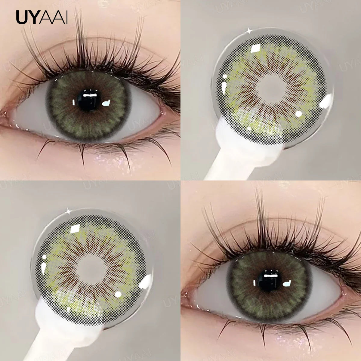 1 Pair Cleopatra Pupils Lens Yearly  For Eyes Blue Green Contact LensNatural Len Colorcon High Quality Lense