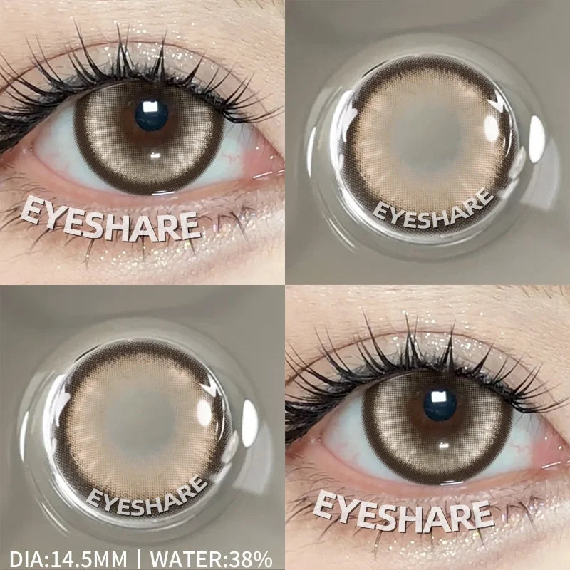 Colored Contact Lenses for Cosplay 2pcs Eyes Makeup Yearly Anime Fashion Purple Lenses Red Contact Lenses Pink Contacts