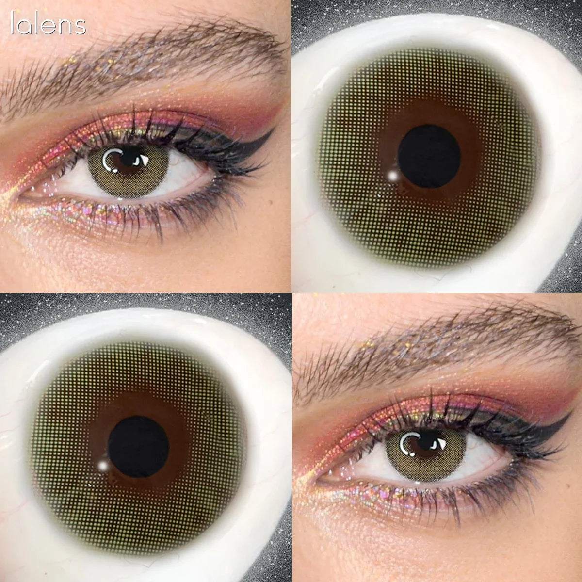 Natural Soft Eye Contacts Lenses 14.2mm Yearly Disposable Korea Design Daily Cosmetic Lens for Beauty Makeup