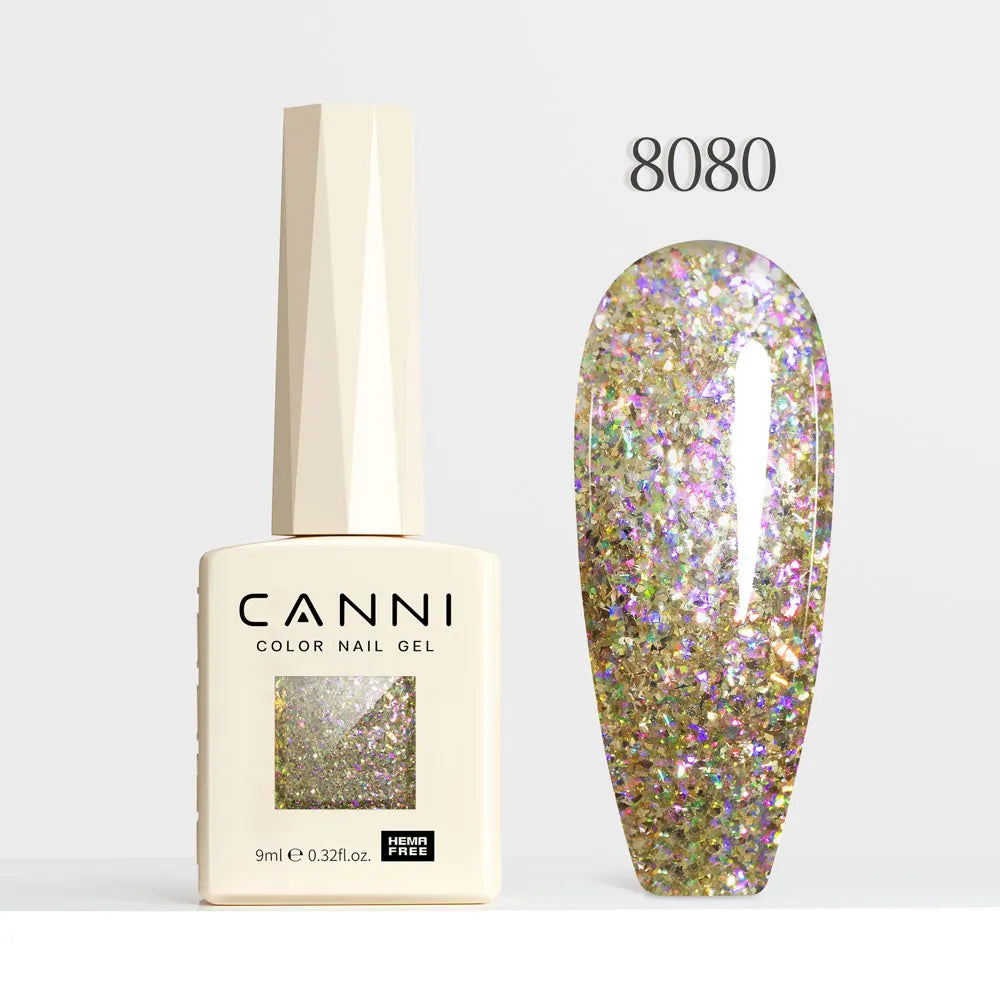 Gel Nail Polish Glitter Diamond Sparkle Color Collection Gorgeous Color HEMA FREE Soak Off UV LED Semi Permanent AurorGel