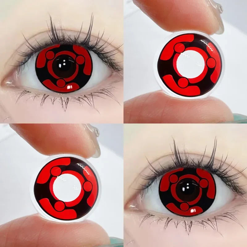 1pair Color Contact Lenses Pupil 6months Halloween Circle Lens 14.5mm