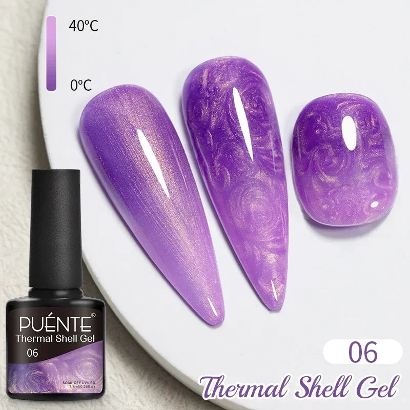 7.5ML Amber Moonlight Cat Magnetic Gel Nail Polish WaterLight Cat Eye Gel Soak Off Semi-Permanent Nail Art Varnish For Manicure