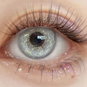 Eye Eyes Color Contacts Colored Contact Lenses Lens Small Pupils Myopia Cosplay Anime Cute 2Pcs 12 Months 1 Year Use