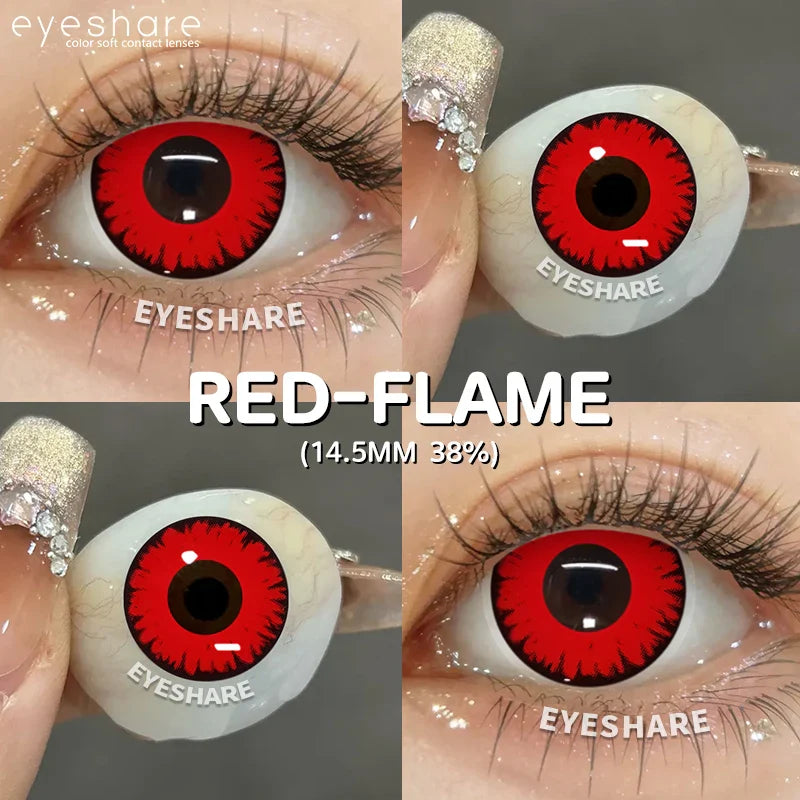 Cosplay Color Contact Lenses for Eyes Makeup Halloween Beauty Contact Lenses Eye Cosmetic Color Lens Eyes Anime Accessories