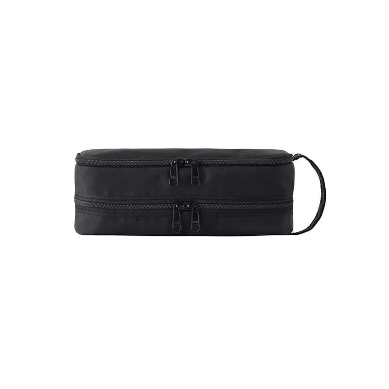New Minimalist Japanese Style Large Capacity Nylon Pencil Case Multifunctional Stationery Storage Bag For Office School Adults