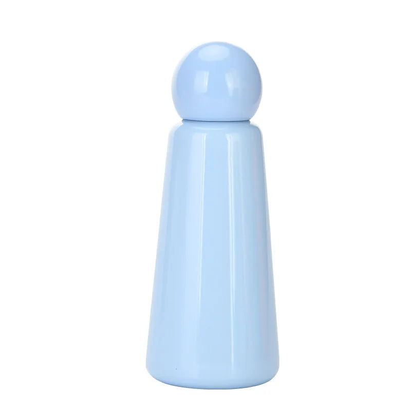 500ML INS Thermos Cup For Childrens Double Stainless Steel Vacuum Flasks Outer Camping Sports Drinkware Student's WATER BOTTLE