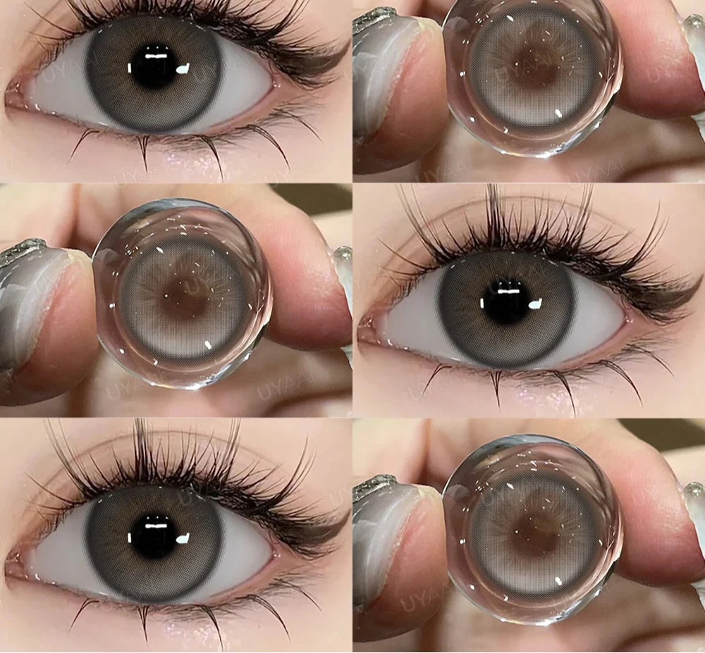 NEW Colored Contact Lenses  Natural Look Lens Women Beauty Color Pupils Green Contact Lens Blue Contact Lenses Brown Lens