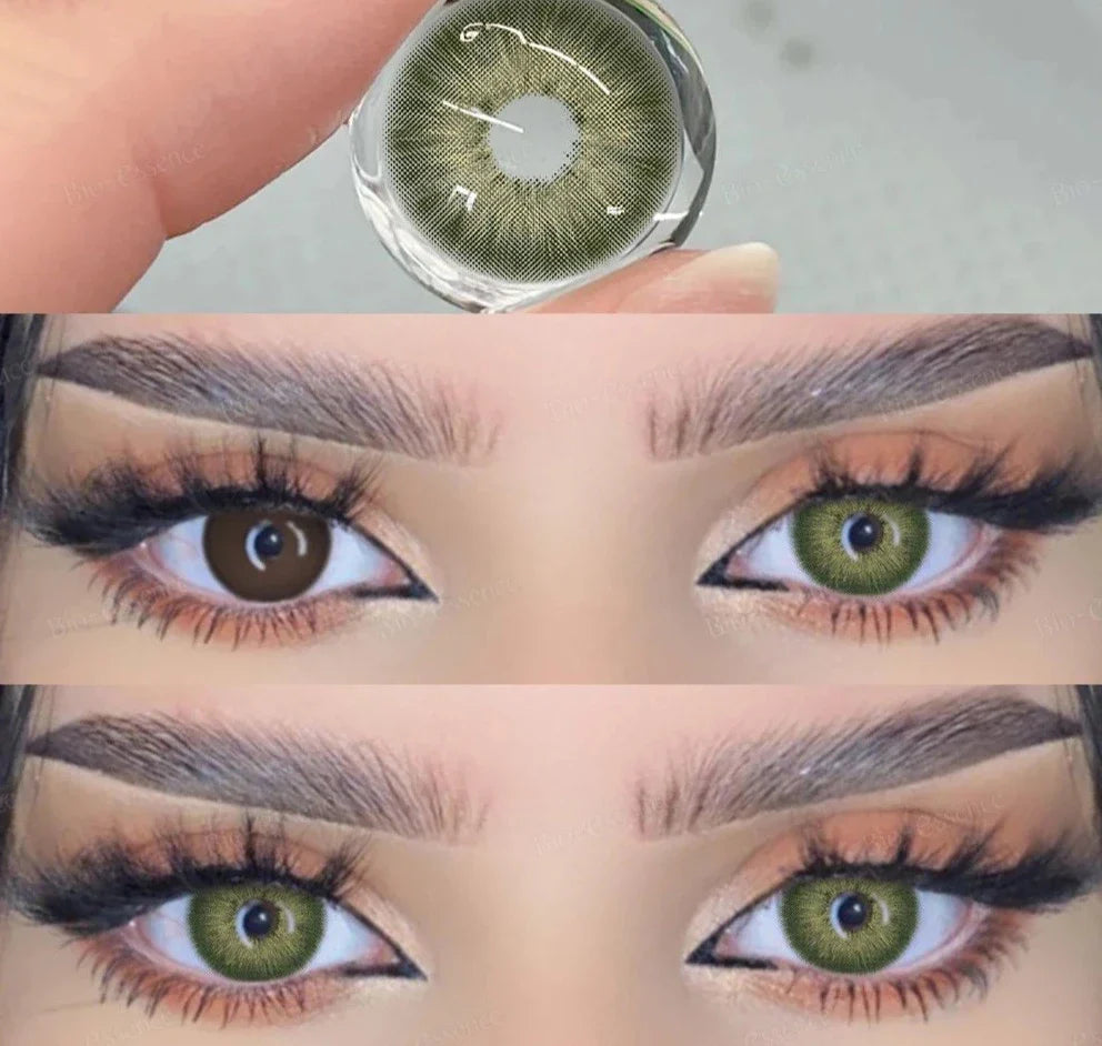 1 Pair Colored Contact Lenses for Eyes Lenses Wolf Grey Contact Lenses High Quality Natural Contact Lenses