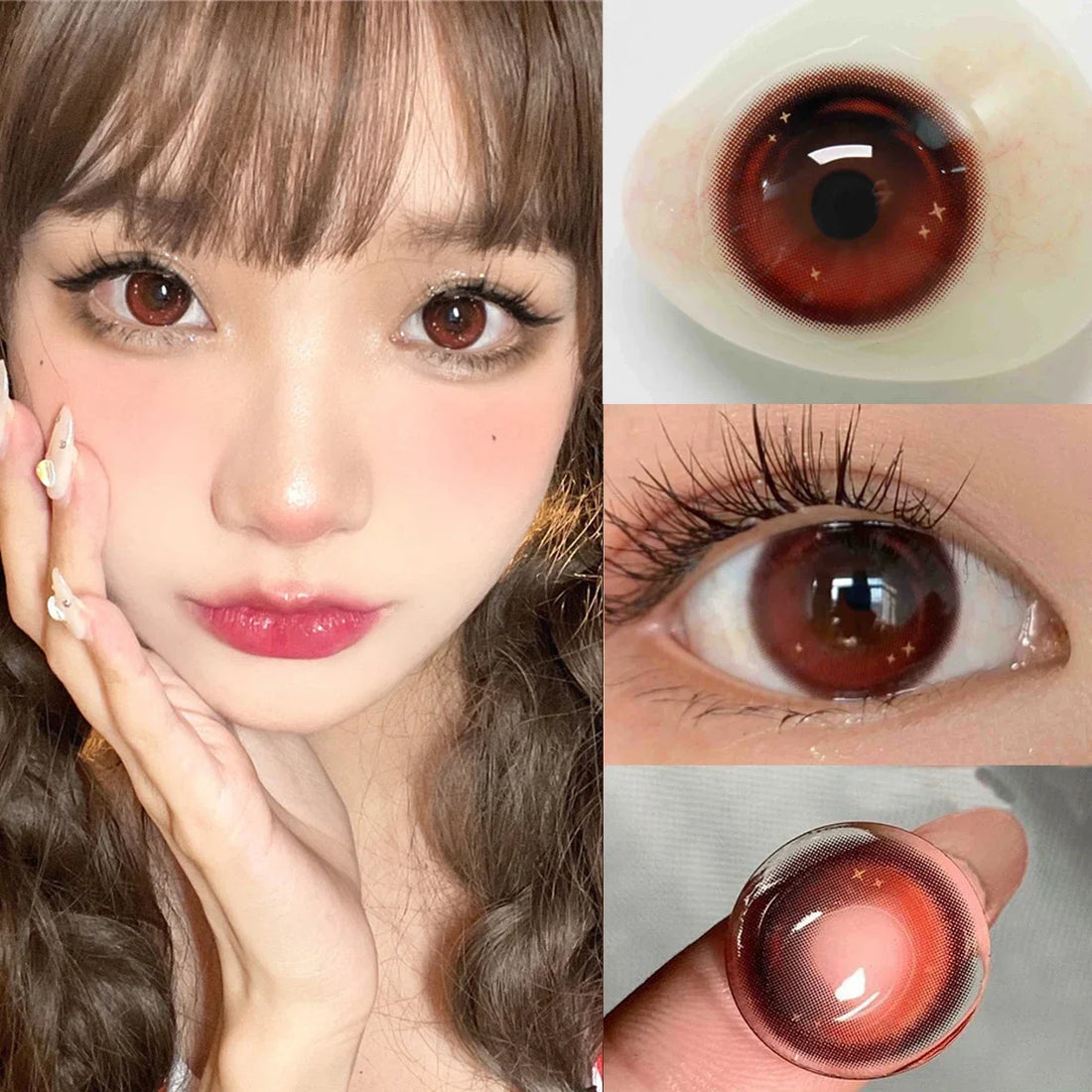 Color Contact Lenses Vampire Pupil 6months Cute Eye Circle Lens Fastshipping