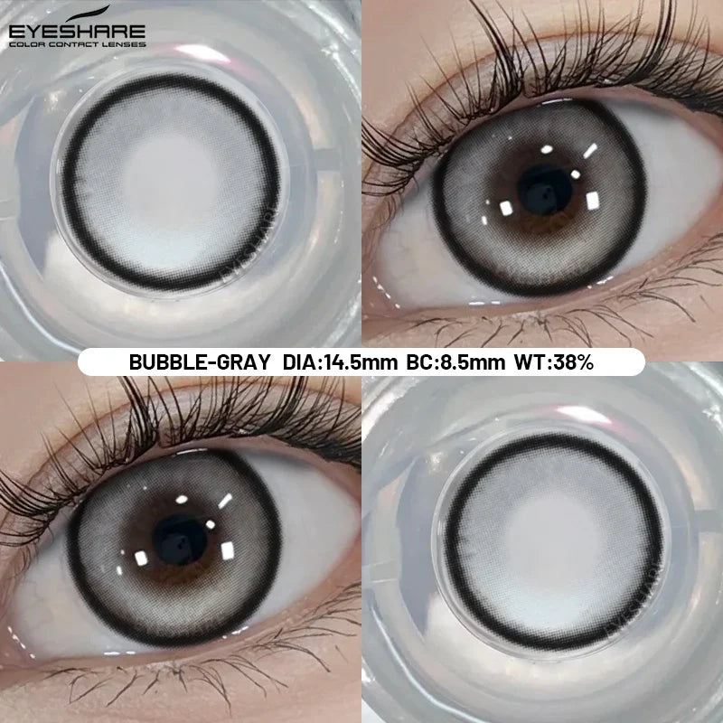 Big Eyes Color Contact Lenses Fashion Blue Colored Contact Lense Brown Softlenses Green Beauty Pupils Yearly Use