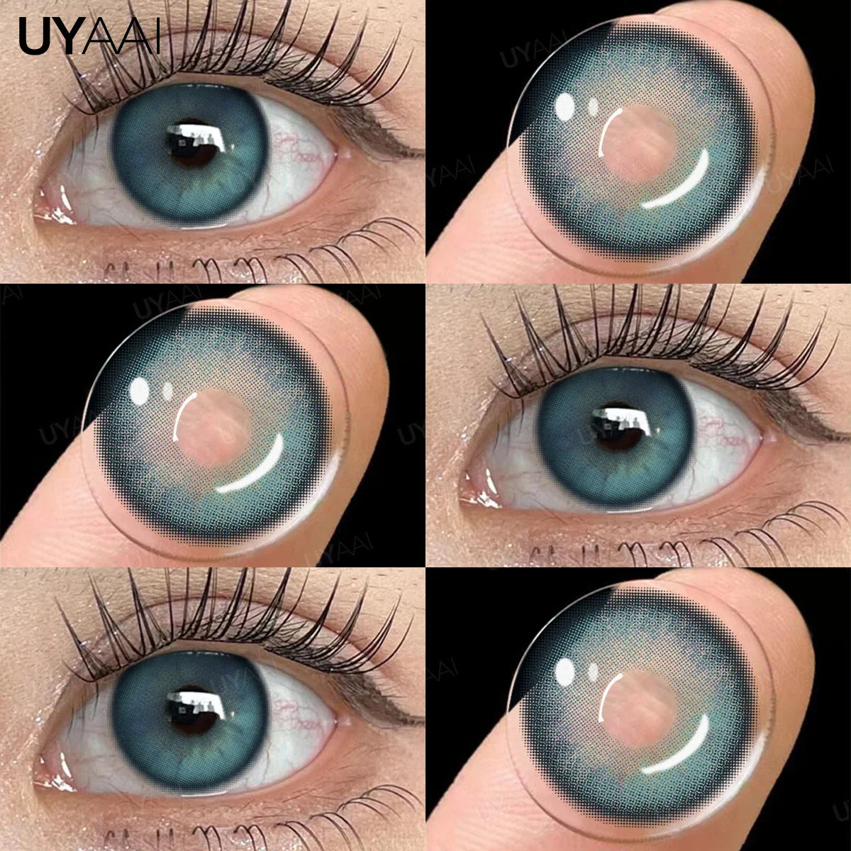 1 Pair Color Contact Lenses for Eyes Blue Pupils Brown Natural Lenses High Quality Green Color Eye Lens Cosmetic Colorcon