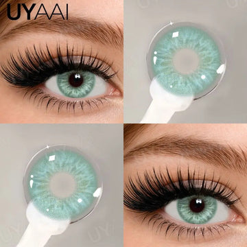 Colored Contact Lenses Makeup Green Lenses Beauty Siri Blue Colored Pupils Cosmetic Natural Brown Pupils 14.5mm Big Eyes