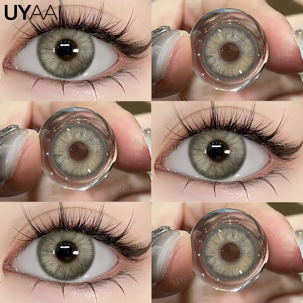 Colored Contact Beauty Blue Contacts Big Eyes Black Lens Makeup Green Lens Natural Brown Eye Lenses Cosmetics Red lens