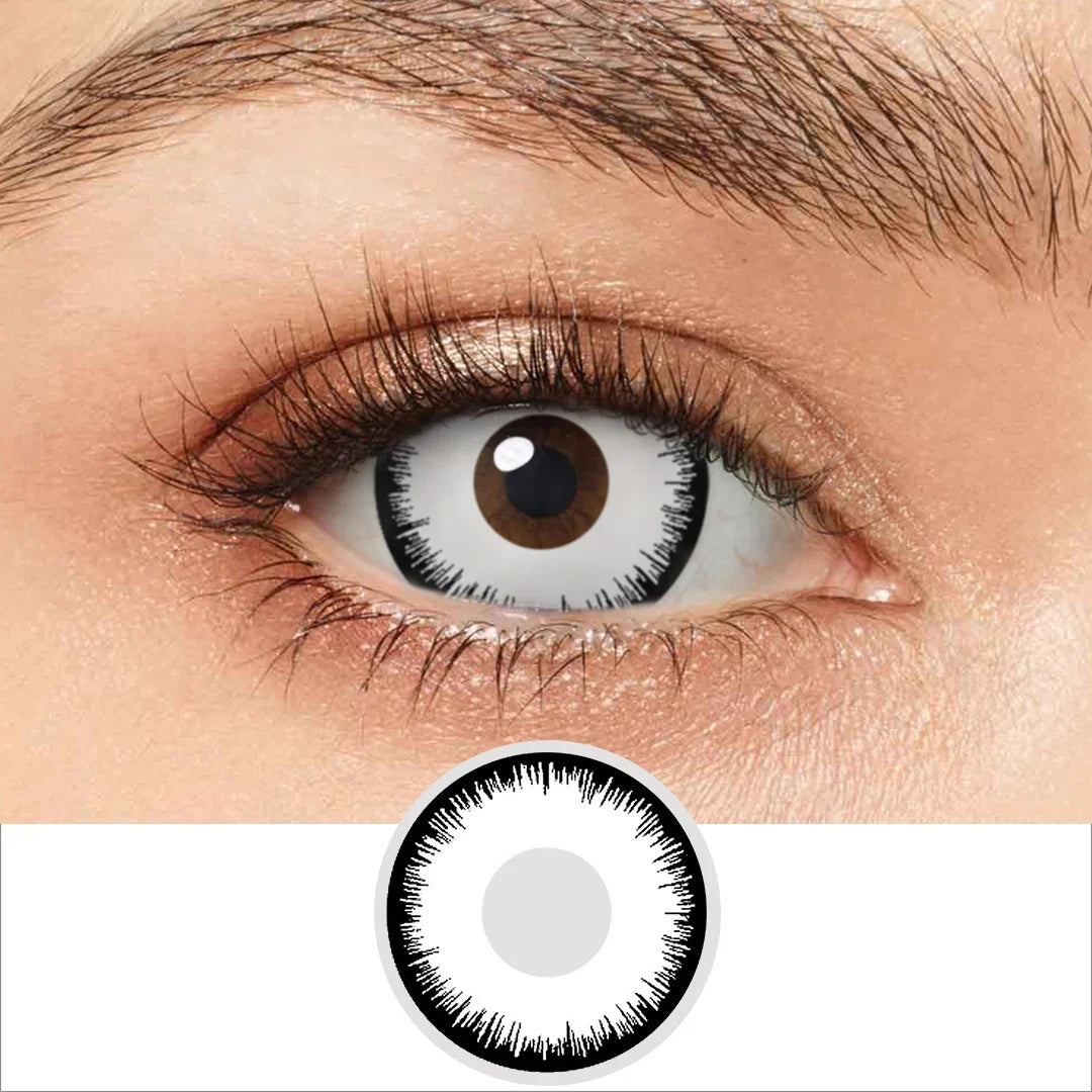 17MM Color Halloween Contact Lenses For Eye Green Cat‘s Eye Red Blue Lenses Cosplay Contact Lenses Eyes Beauty Makeup