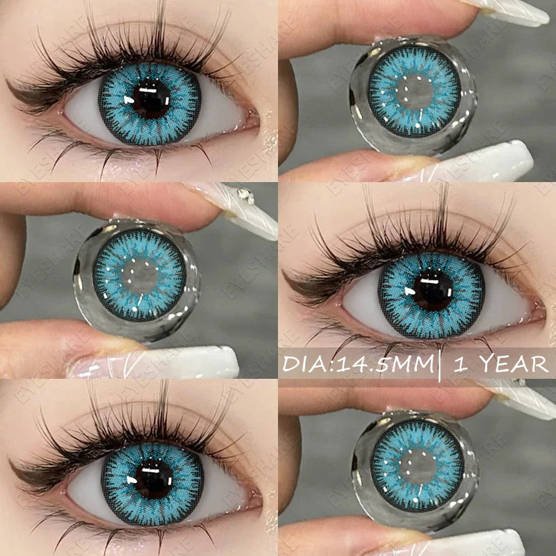1 Pair Pink Cosplay Contact Lenses for Eyes Lenses Anime Lenses Anime Accessories Lenses Pink Lenses Red Lens
