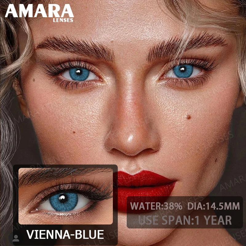 1 pair Colored Contact Lenses Natural Look Green Lenses Gray Contact color Lenses Beauty Pupil Eye Cosmetics Yearly Use