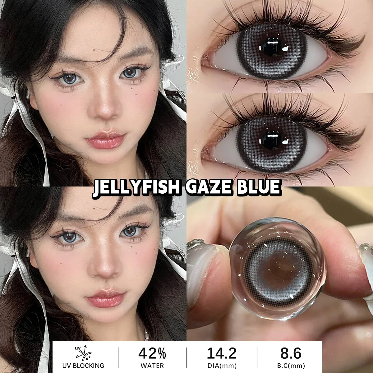 NEW Colored Contact Lenses  Natural Look Lens Women Beauty Color Pupils Green Contact Lens Blue Contact Lenses Brown Lens