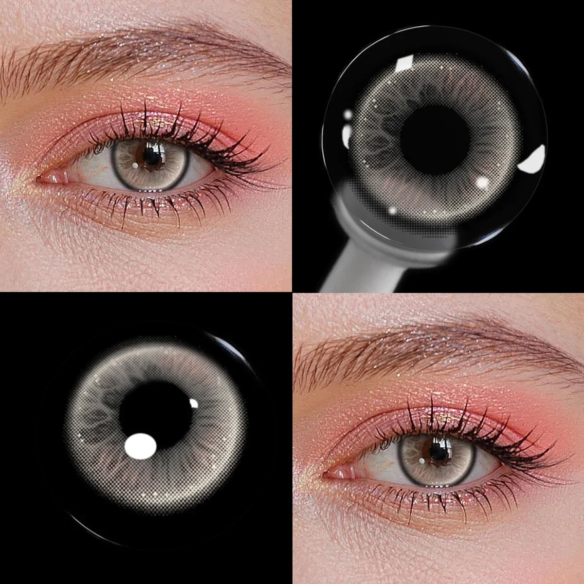 14.5mm Enlarging Effect 6 Months Colored Contact Lenses Fashion Soft Lens For Daily Makeup Eye Contacts