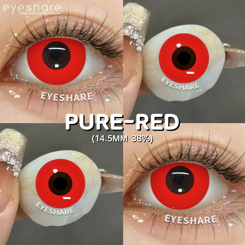 Cosplay Color Contact Lenses for Eyes Makeup Halloween Beauty Contact Lenses Eye Cosmetic Color Lens Eyes Anime Accessories