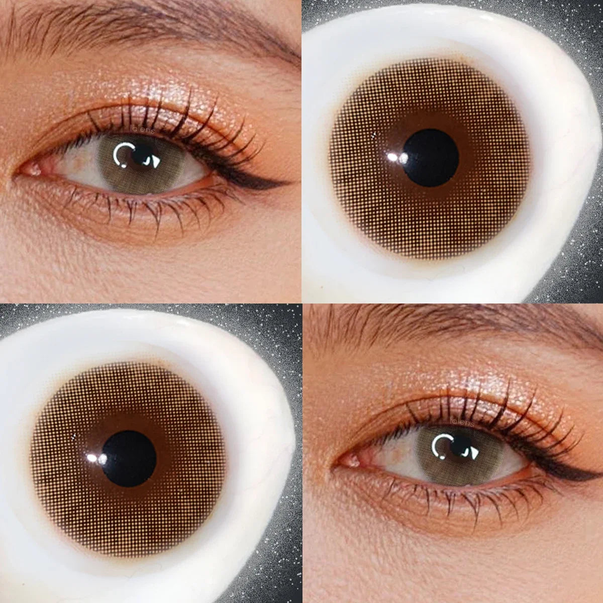 Natural Soft Eye Contacts Lenses 14.2mm Yearly Disposable Korea Design Daily Cosmetic Lens for Beauty Makeup