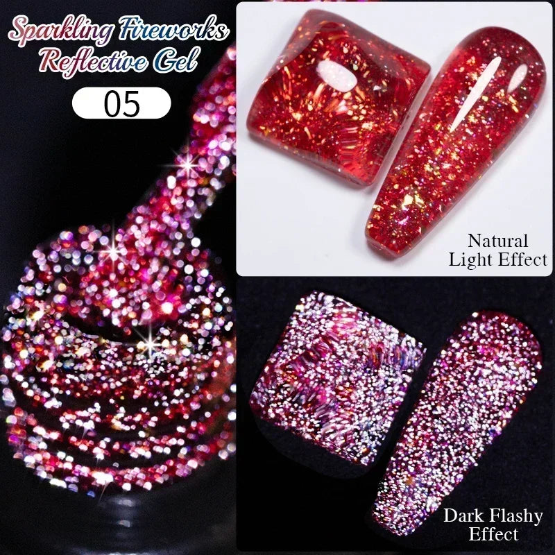 7.5ML Amber Moonlight Cat Magnetic Gel Nail Polish WaterLight Cat Eye Gel Soak Off Semi-Permanent Nail Art Varnish For Manicure