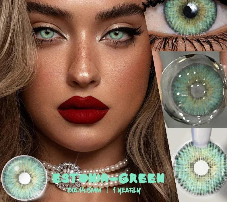 1pair Colored Contact Lenses for Eyes Natural Look Gray Eye Lenses Brown Contact Blue Lenses Fast Delivery Green Lenses