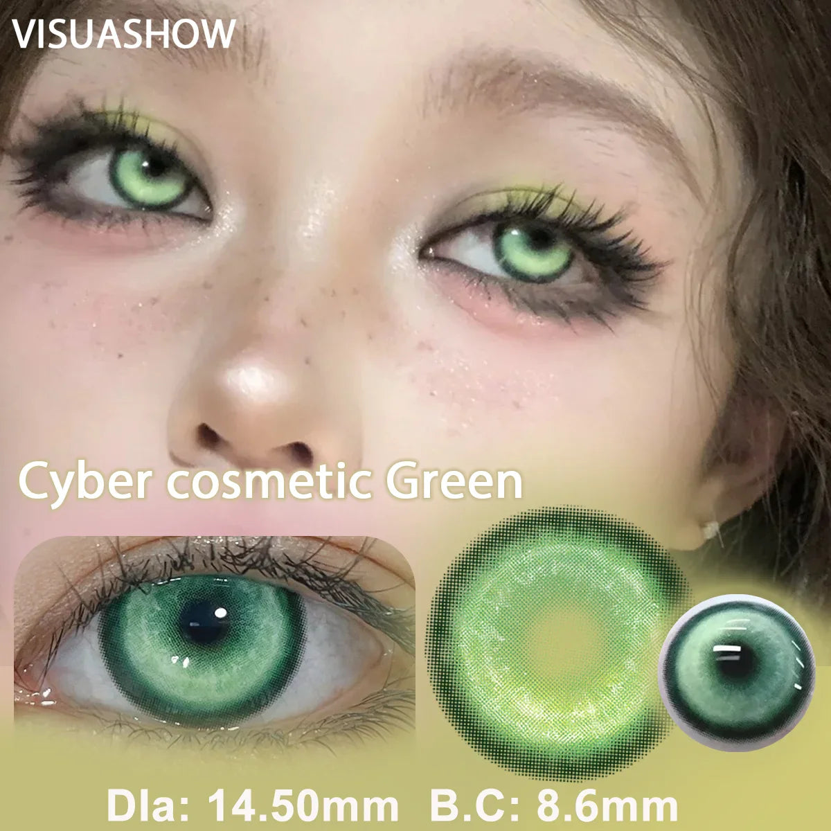 Moco Jelly Grey Colored Contact Lenses for Eyes 1pair Contacts Pink Purple Lens Cosplay Lenses Halloween Lens  Yearly