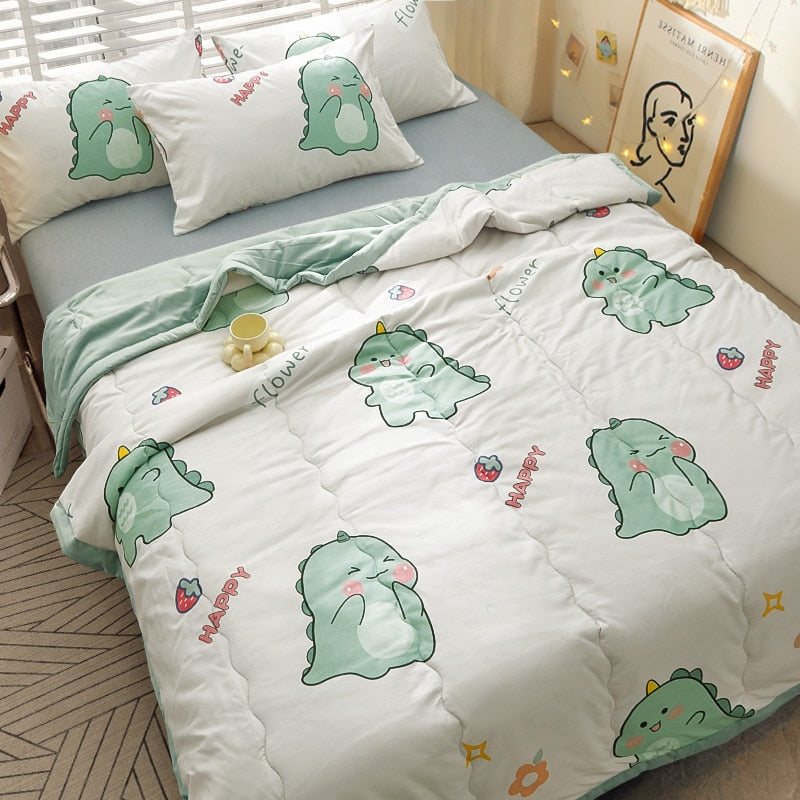 Summer Ice Cool Thin Quilt Comforter Soft Air conditioning Quilt/Duvet/Blanket Bed duvets 150 single bed quilt